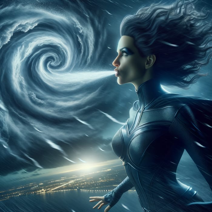 Dark Supergirl Unleashes Devastating Hurricane - Power in the Shadows