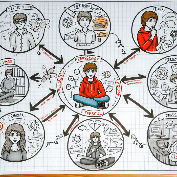 Graphic Organizer: 7 Habits of Teenagers