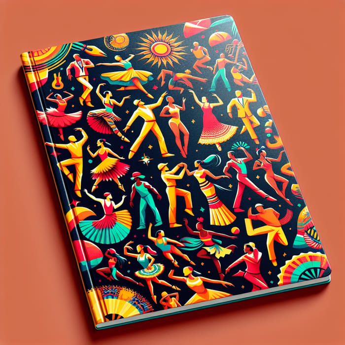 Cultural Dance Notebook | Vibrant Cover Design