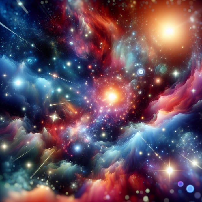 Surreal Galaxy Artwork: A Cosmic Dreamscape
