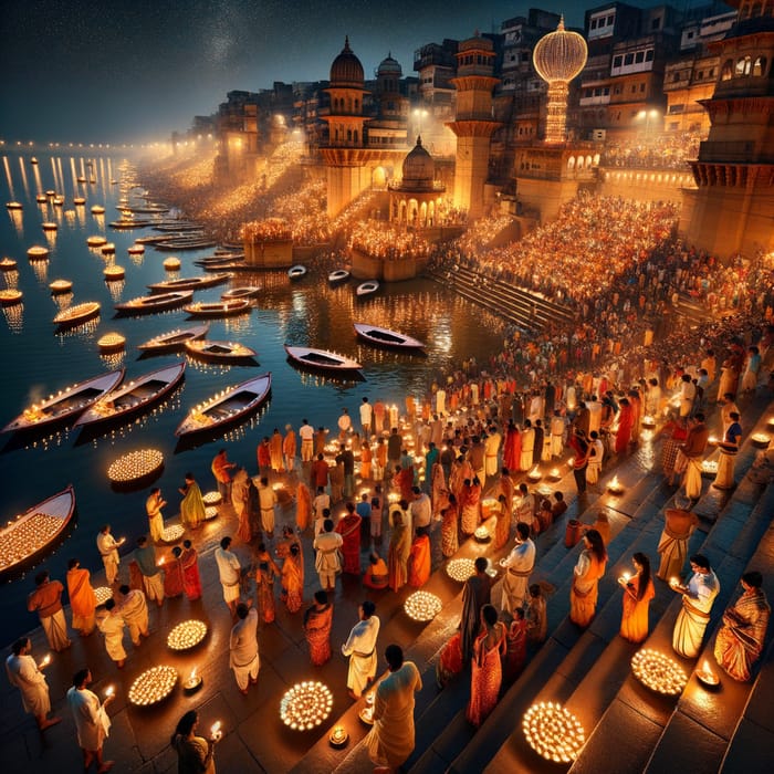 Varanasi Dev Deepawali Celebration | Festive Spirit in India