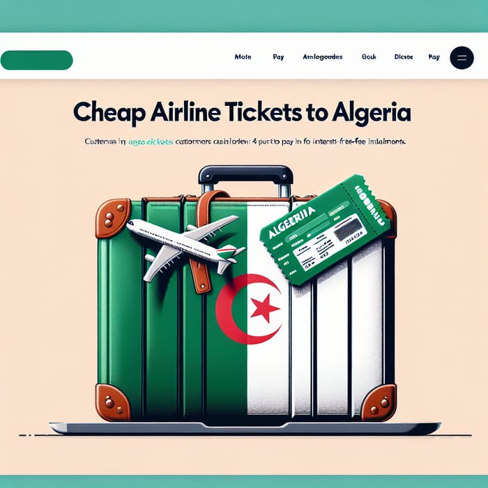 Discover Algeria: Cheap Flights & Easy Payments in 4 Installments