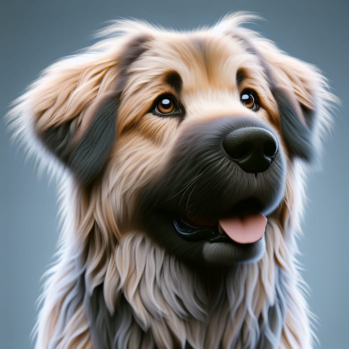 Realistic Dog - Engaging and Lively Portrayal