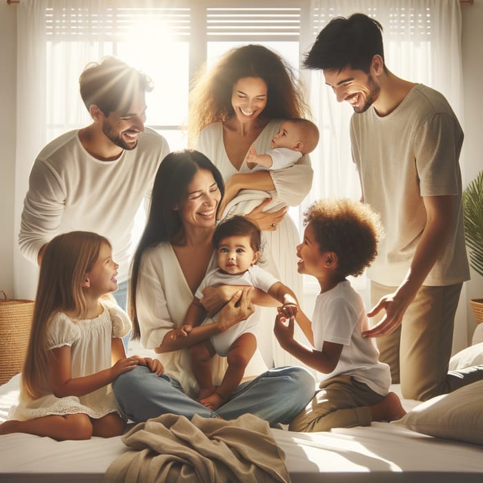 Heartwarming Family Moments in Cozy Minimalist Home | Canon EOS R