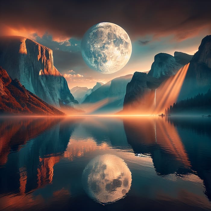 Most Beautiful Moon: A Stunning Sight of Human Eye