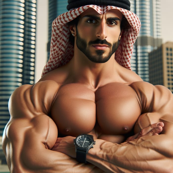 Muscular Man, Middle-Eastern