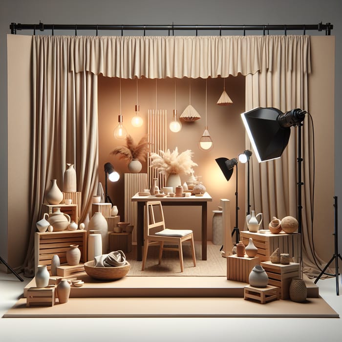 Interior Setup for Object Photography