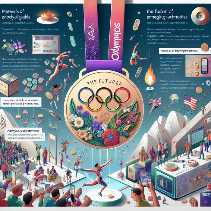 Revolutionizing Olympic Medal Designs for a Sustainable Future