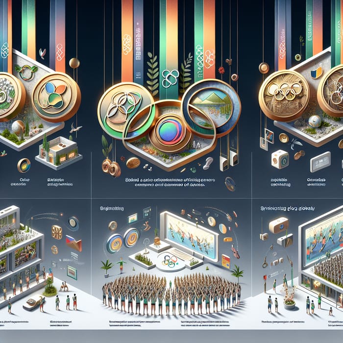 Innovative Future Olympic Medal Designs: Sustainable Materials & Cultural Fusion