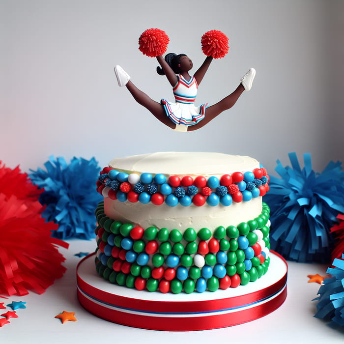 Cheerleading Style Cake Celebration
