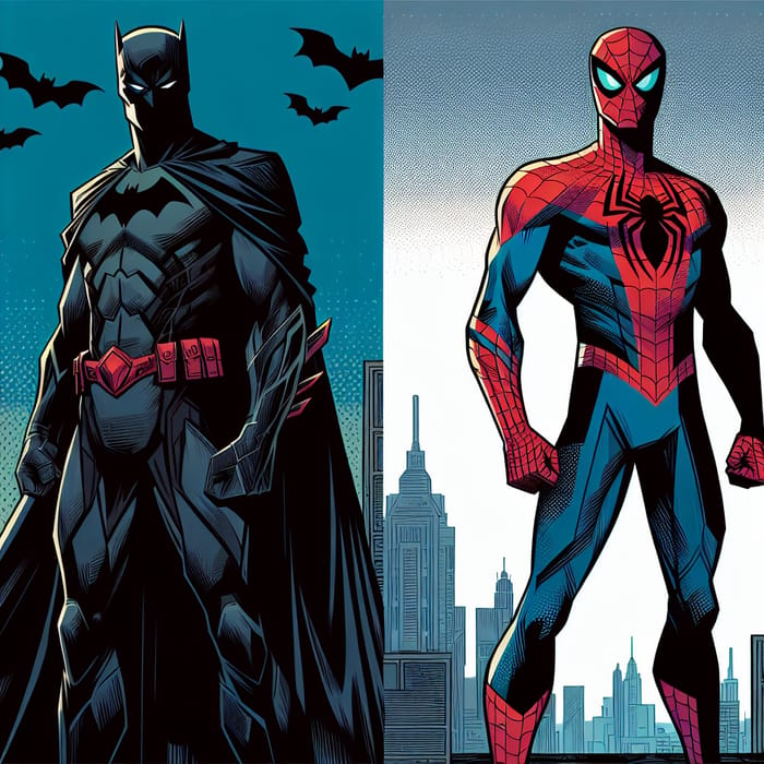 Batman & Spiderman: Urban Superheroes Team-Up