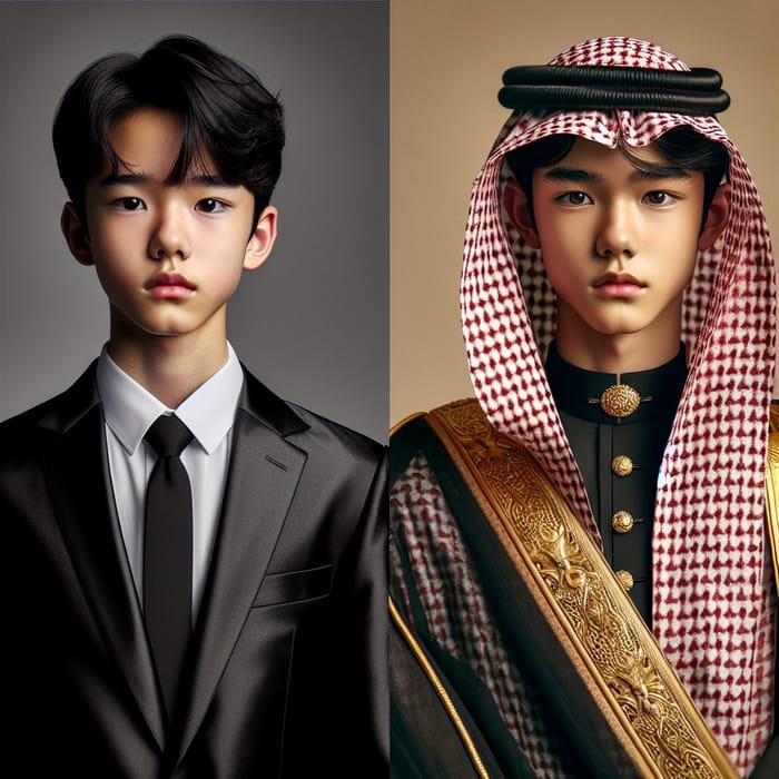 14-Year-Old Korean Boy Becomes Saudi Prince: Transformation Story
