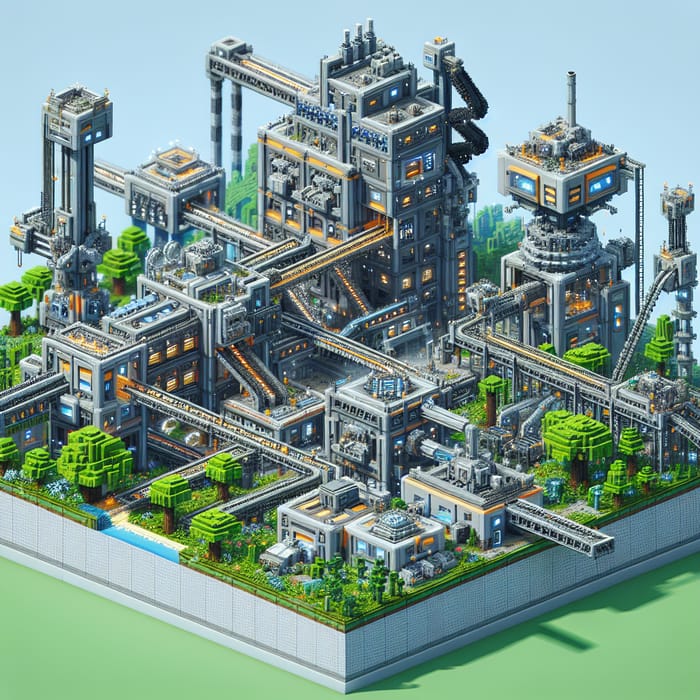 Minecraft Industrial Mode: Advanced Structures