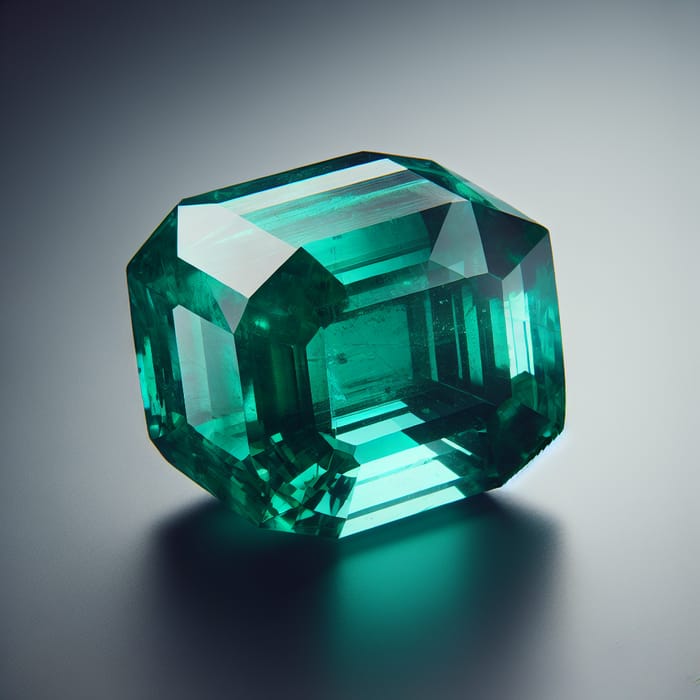 Uncut Emerald - Stunning Deep Green Color