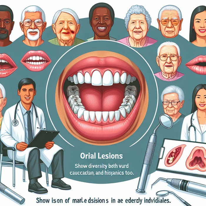Oral Lesions in the Elderly: Illustration of Clinical Diversity