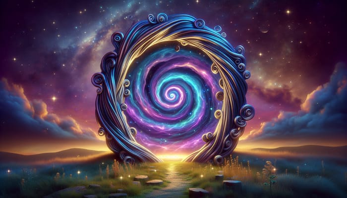Magical Intergalactic Portal | Ethereal Beauty