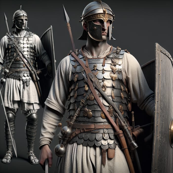 Carthaginian Soldier in Military Gear: Second Punic War Era