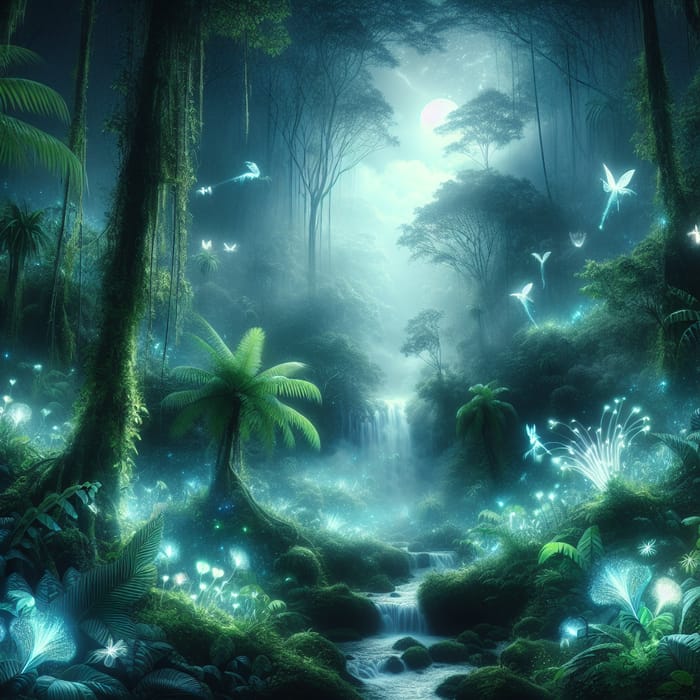 Enchanted Jungle: Ethereal Beauty