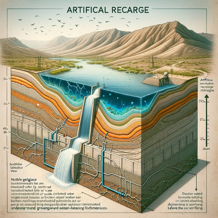 Artificial Recharge: Enhancing Water Supply with Directed Flow