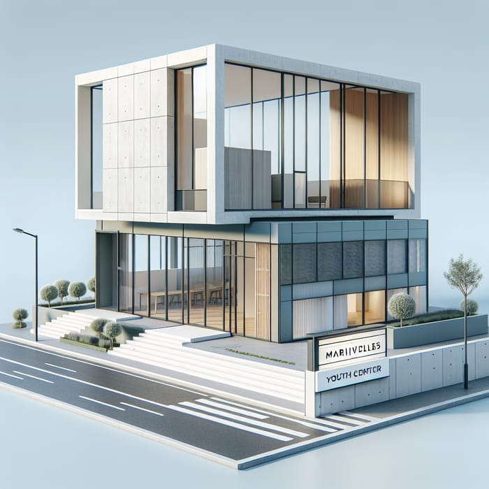 Mariveles Youth Center - One-Story Modern Building Design