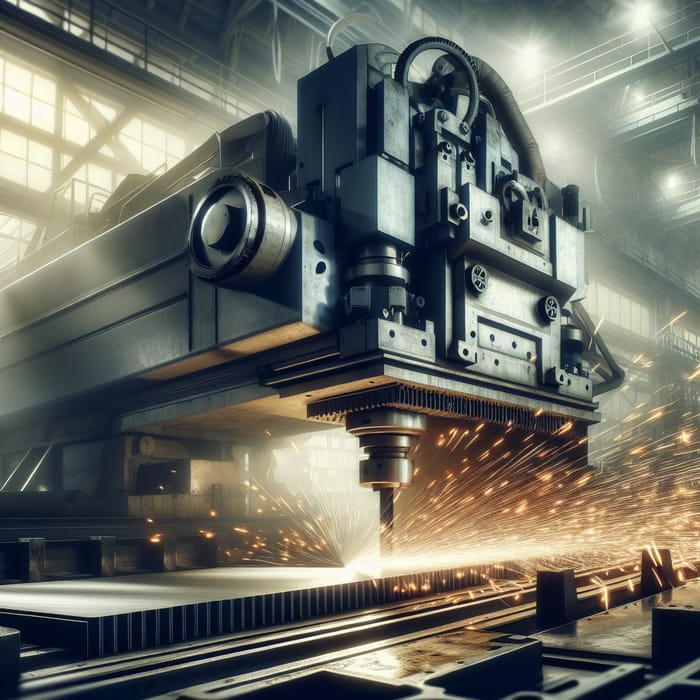 Industrial Steel Cutter Machine - Precision Cutting