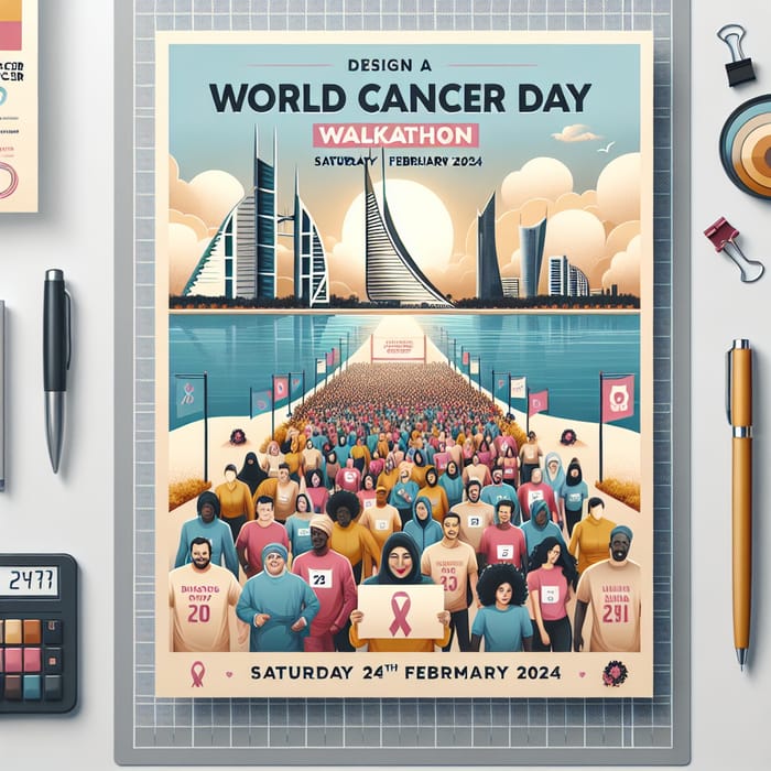 World Cancer Day Walkathon at the Park-Bahrain Bay | 24th Feb 2024