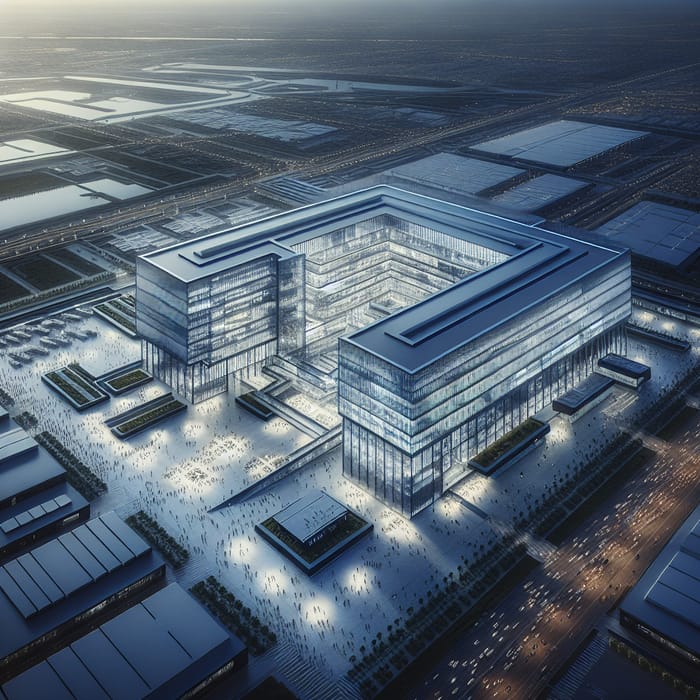 Futuristic Aerospace Company HQ | Modern Architecture & Innovation