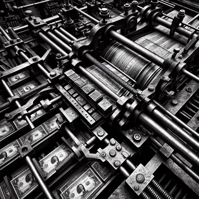 Money Printing Press Documentary | Precision in Black & White