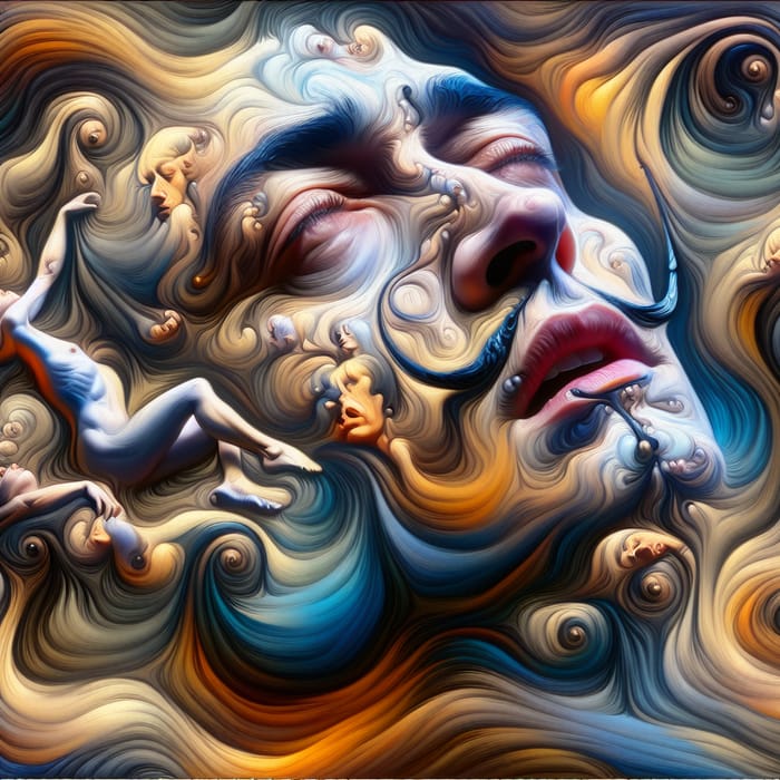 Surrealistic Surrender Art | Dali-esque Perspective & Intense Expressions