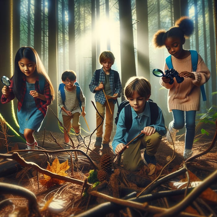 Kids Forest Adventure Quest | Children Nature Exploration