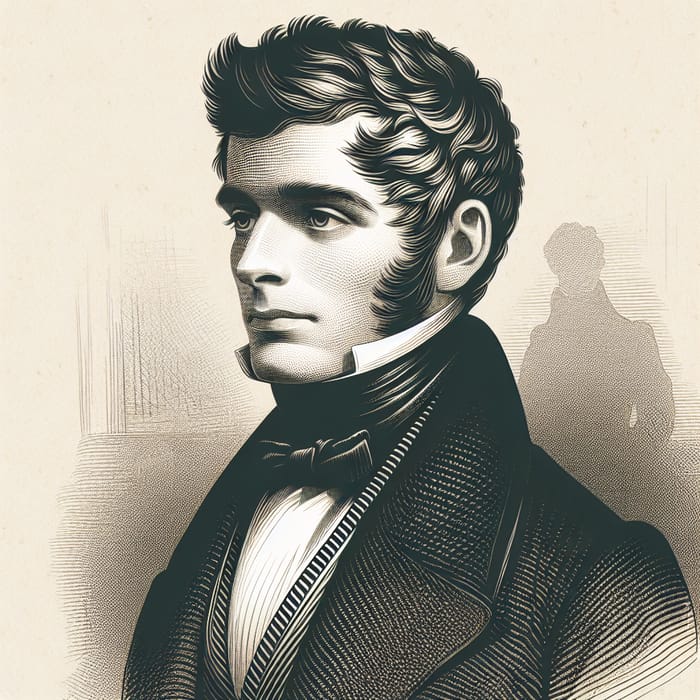 Martin Van Buren Portrait - 19th Century Historical Figure