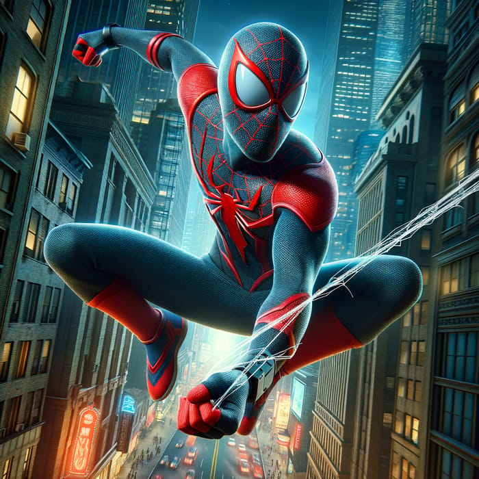 Spiderman Urban Superhero | Web Shooter Action Figure