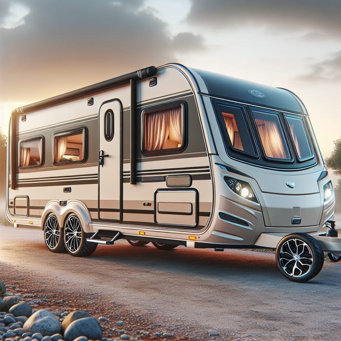 Caravan with Awesome Rims