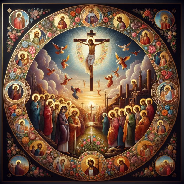Spiritual Serenity of Holy Week | Peaceful Biblical Imagery