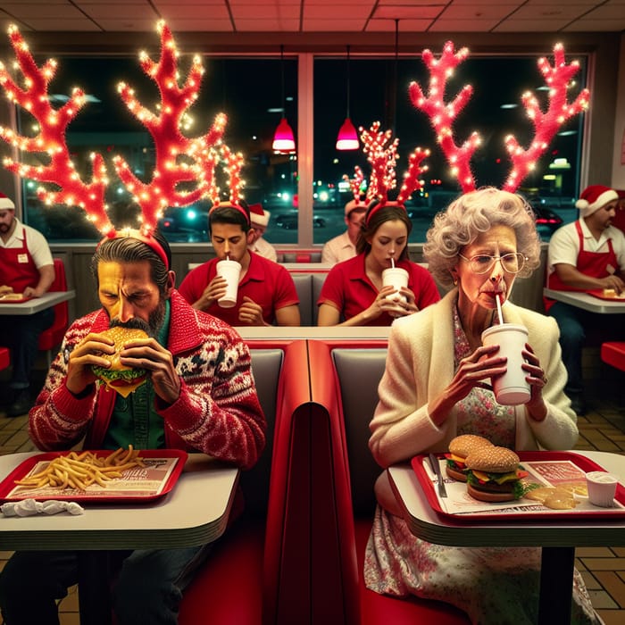 Unforgettable Christmas Chaos at Local Fast Food Restaurant