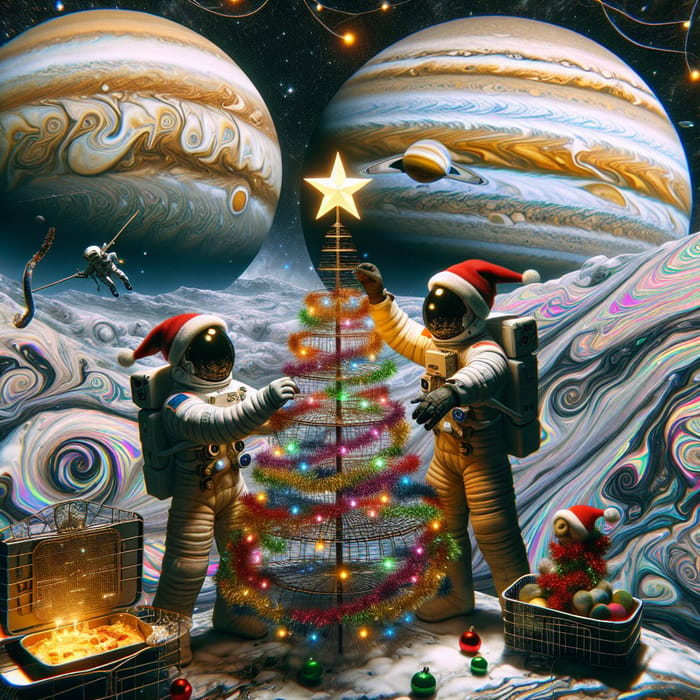 Christmas on Jupiter: Exploring the Festive Spirit