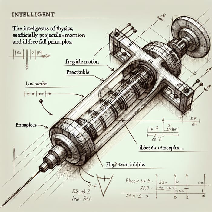 Smart Syringe: Utilizing Projectile Motion & Free Fall for Precise Injections