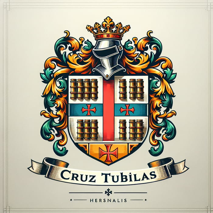 Cruz Tubillas Family Crest for Genealogy Research