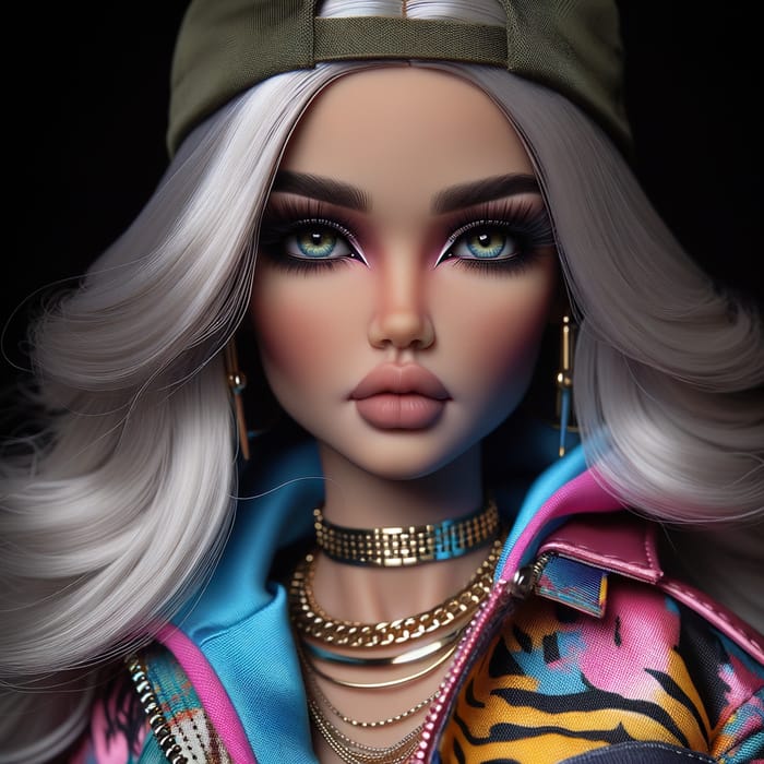 Hyper-Realistic Urban Brats Doll | Detailed Design & Stylish Lace-Front Wig