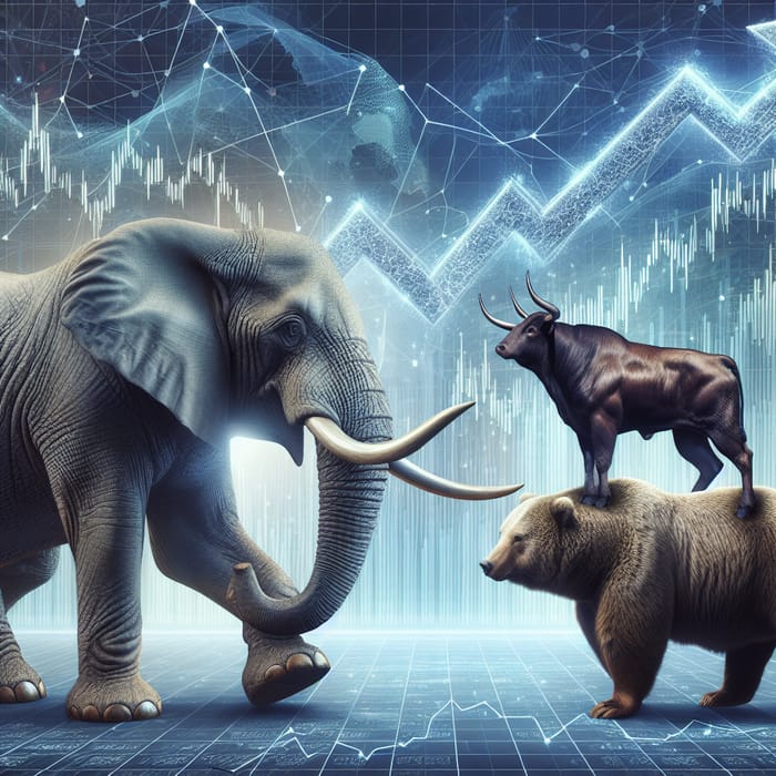 Forex Market Balance: Elephant, Bear, and Bull Exchange