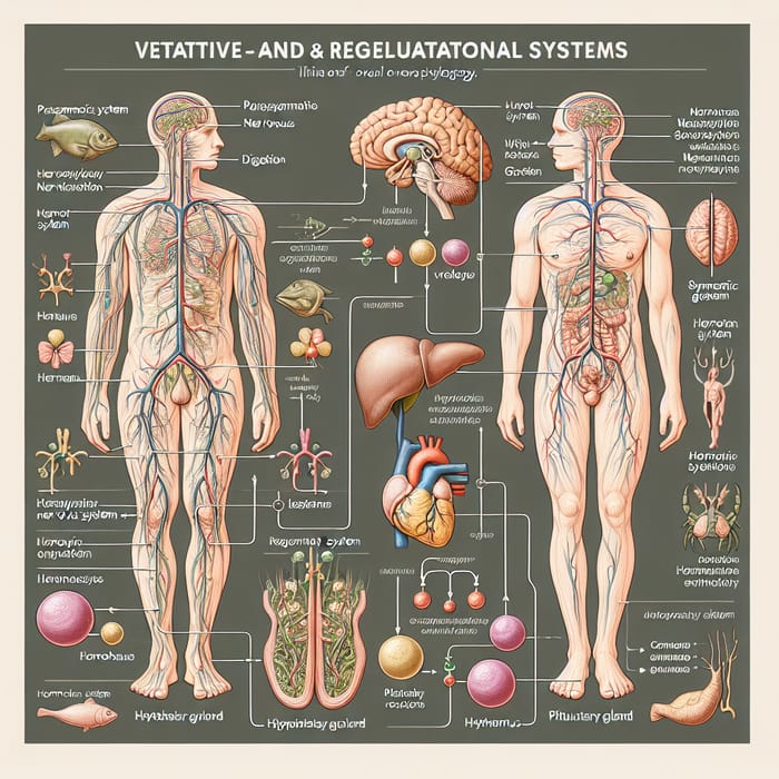 Vegetative and Regulatory Systems in Human Physiology Illustrated