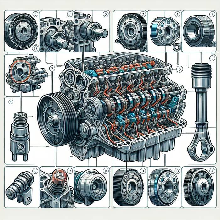 Step-by-Step Car Engine Components Explained