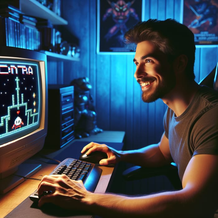 25-Year-Old Gamer Revisits Contra After 10 Years