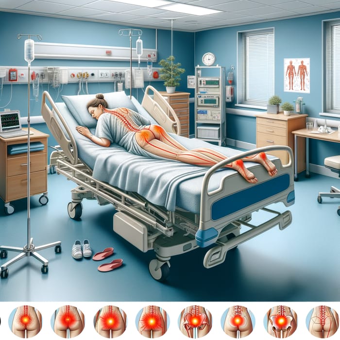 Managing Pressure Injuries in BedBound Patients AI Art Generator EasyPeasy.AI