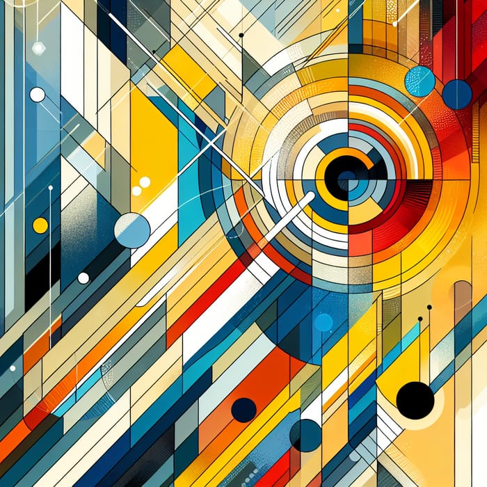 Bright & Modern Abstract Art | Geometric Designs & Strong Hues