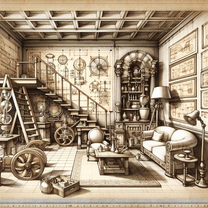 Leonardo da Vinci Style Interior Design | Renaissance Decor