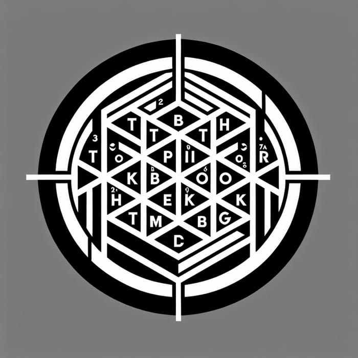 Circular Logo Inspired by Russian Constructivism