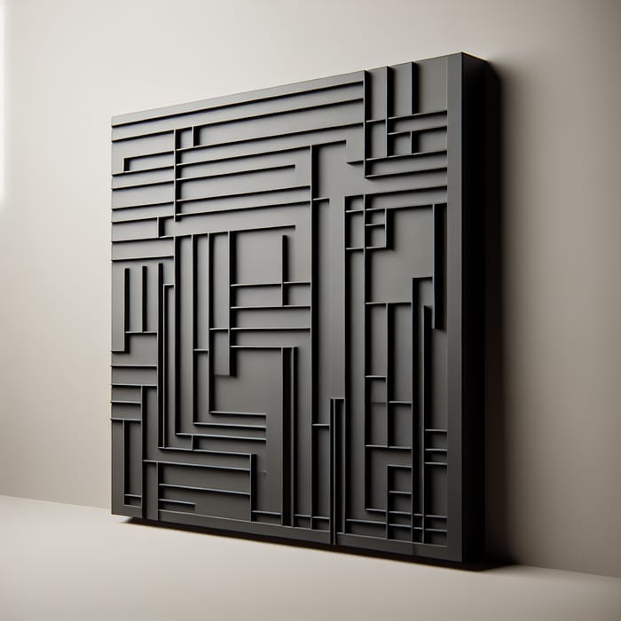 Modern 3D Panel | Geometric & Minimalistic Design for Interiors