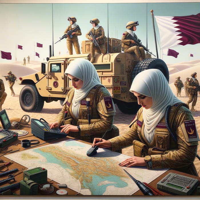 Qatari Women in Army: Serving with Honor