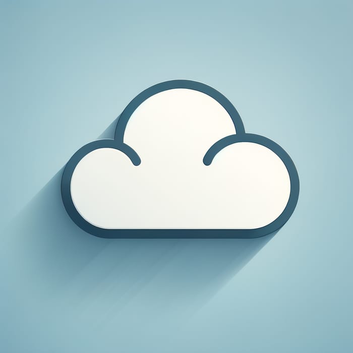 Cloud Icon Design for Weather Apps and Storage